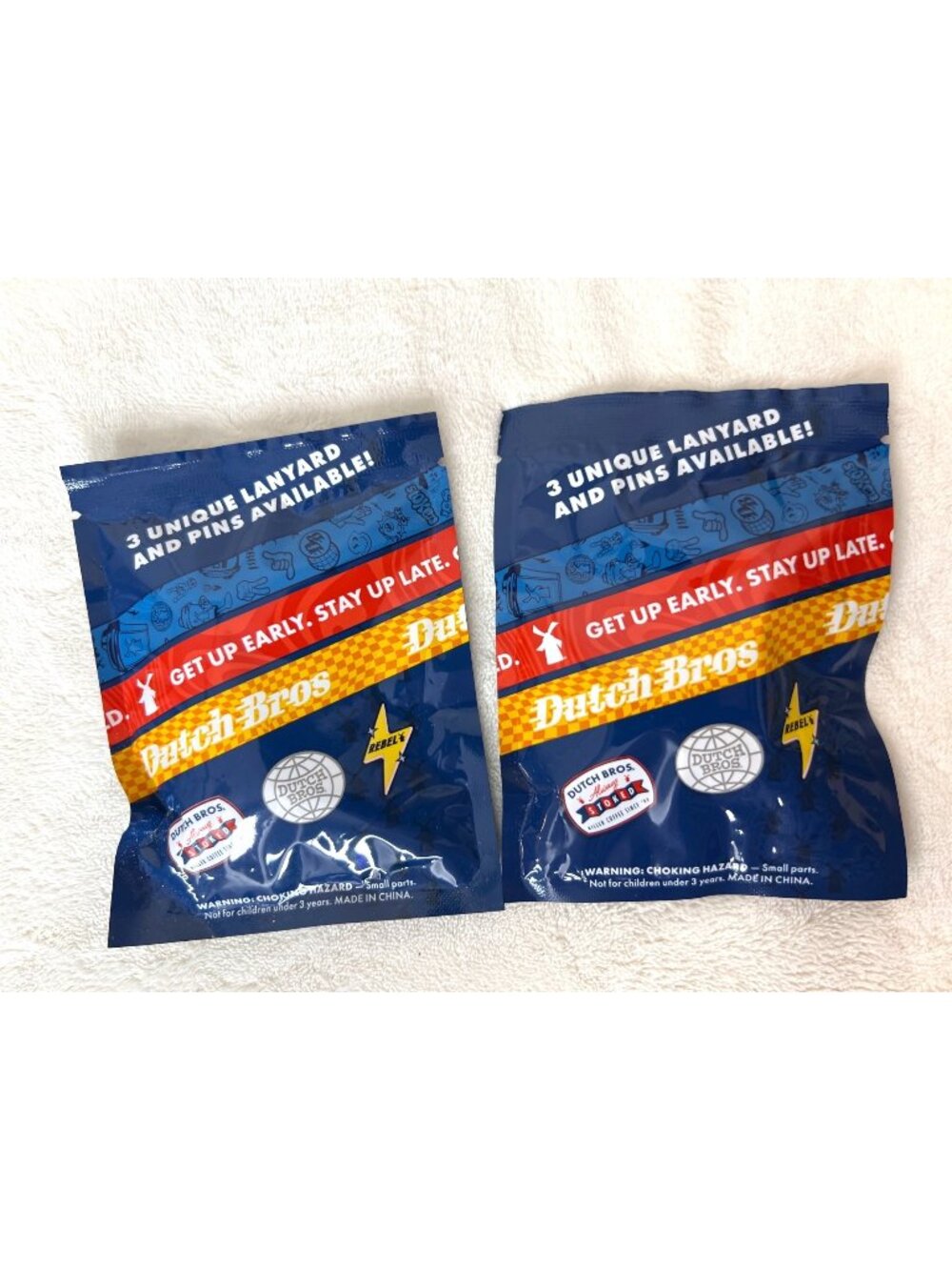 Lot 2 New Unopened Dutch Bros June 2026 Mystery Lanyard And Pin Merch Drop